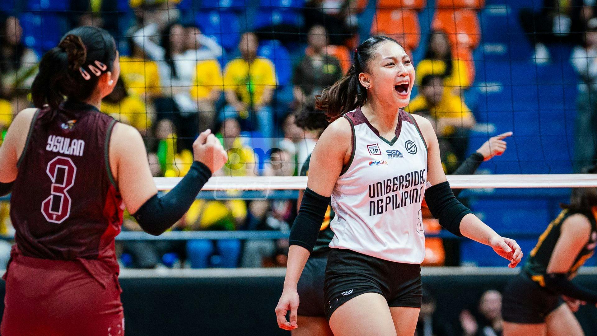 UP remains spotless in UAAP Season 87 after fending off FEU in four sets